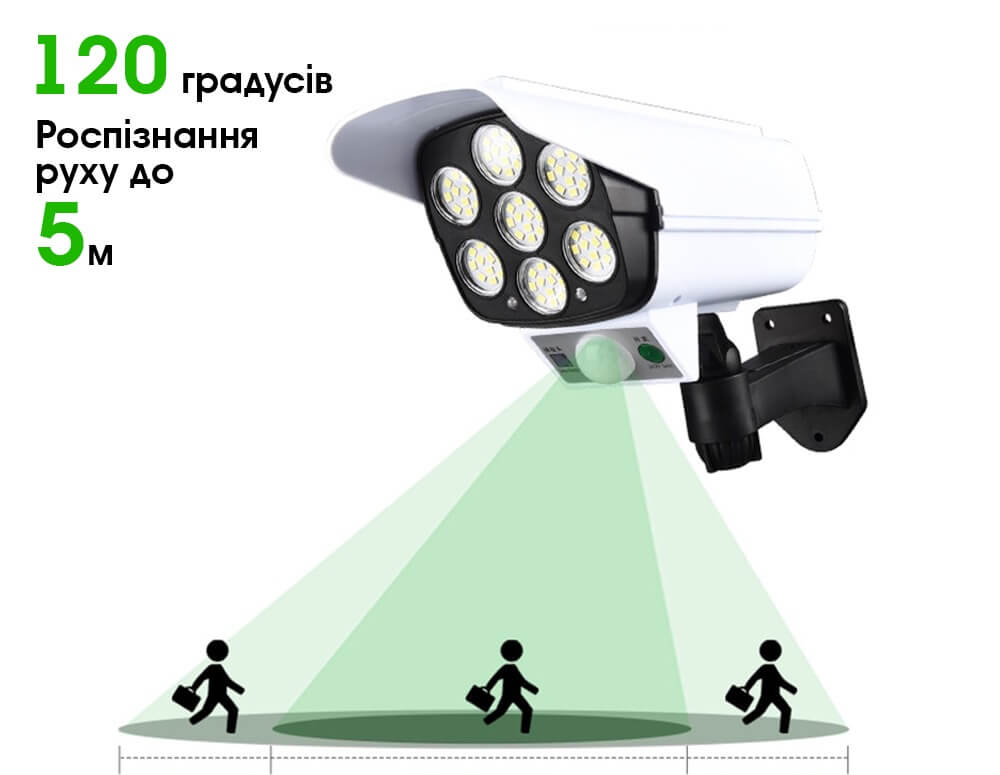 Ліхтар на сонячній батареї LED